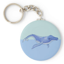 Whale solo Keychain keychains
