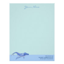 Whale solo Letterhead letterhead