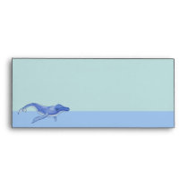 Whale solo Letterhead Envelope envelopes