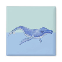 Whale solo magnet magnets