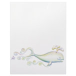 Whale Song Custom Letterhead