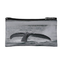 Whale Tail Cosmetics Bags