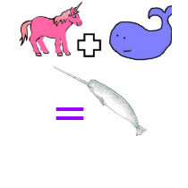 Whale + Unicorn t-shirts by MAngle13 Whale + Unicorn t-shirts