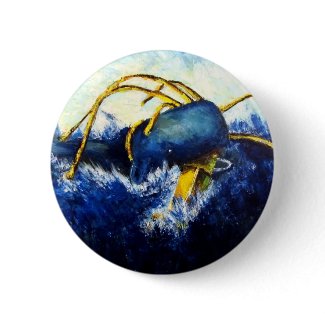 Whale vs Colossal Squid Original Fine Art Painting button