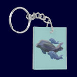 Whale Watch Acrylic Keychain key chains