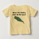 whale, What did whales ever do for you? t-shirts