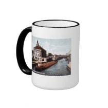 Whaleback at the Sault - Vintage mugs by scenesfromthepast Whaleback at the Sault - Vintage mugs