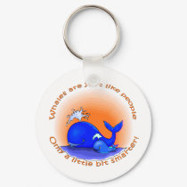 Whales Are Like People Products keychains by Oceanbaby Whales Are Like People Products keychains