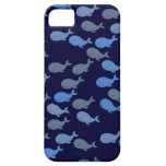 whales awesome pattern iPhone 5 case