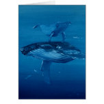Whales Greeting Cards