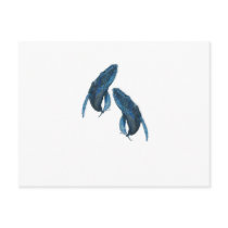 whales postcards