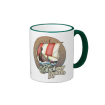 Whales' Road Viking Ship Mug mugs