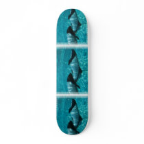 Whales Underwater Skateboard