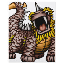 Whalus Dragon Full Color Flyer