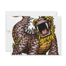 Whalus Dragon invitations