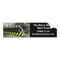 Wham Bam Tram bumper stickers by dsoren Wham Bam Tram bumper stickers