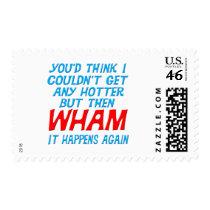 Wham I Got Hotter Postage Stamps