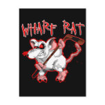 Wharf Rat Cartoon Mascot postcards