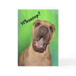 Whassup Greeting Card
