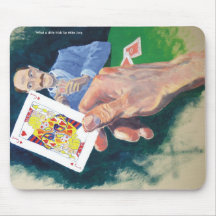 What a dirty trick mousepad