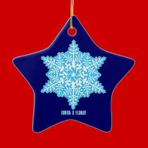 What A Flake ornaments