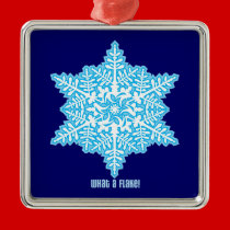 What A Flake ornaments