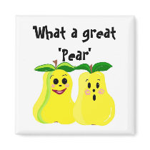 What a great 'Pear' magnets