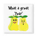 What a great 'Pear' magnets