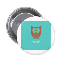 What a Hoot!  Owl Case Button