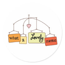 What a Lovely Name stickers by whatalovelyname What a Lovely Name stickers