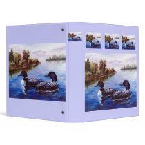 What a Pair Loon Binder
