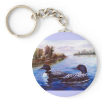 What A Pair Loon Keychain