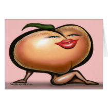 What a Peach Card by FunGraphix What a Peach Card
