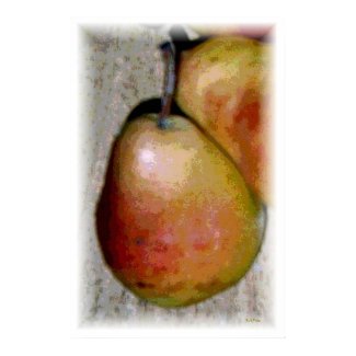 What a Pear! print