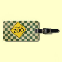 What a Zoo Luggage tag luggage tags