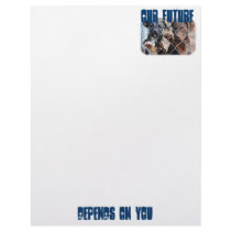 What About Us?  Letterhead