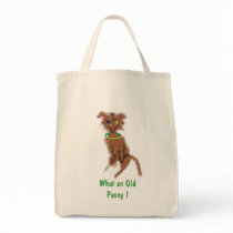 , What an Old Pussy ! bags by PS_DESIGNS , What an Old Pussy ! bags