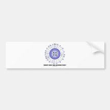 What Are You Coded For? (Amino Acid Wheel) Bumper Sticker