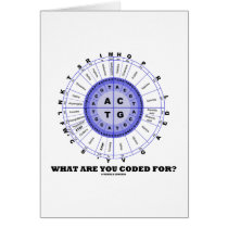 What Are You Coded For? (Amino Acid Wheel) Card