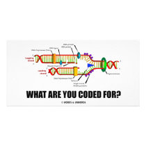What Are You Coded For? (DNA Replication) Photo Greeting Card