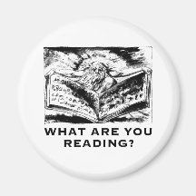 What Are You Reading Urizen Fridge Magnet