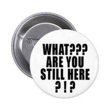 What? Are You Still Here? 6 Pin