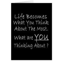 What Are YOU Thinking About ? Cards