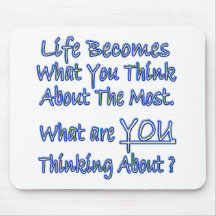 What Are YOU Thinking About Mouse Pad