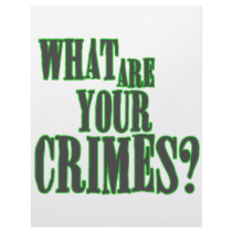 What Are Your Crimes? letterhead by spyderfyngers What Are Your Crimes? letterhead
