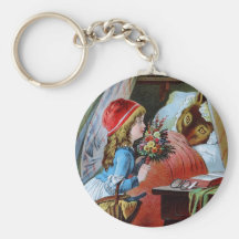 "What Big Eyes You Have Grandma" Key Chains