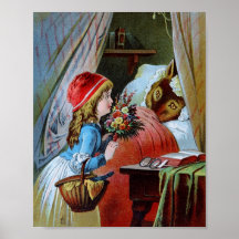 "What Big Eyes You Have Grandma" Print
