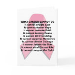 What Cancer Can Not Do Greeting Cards