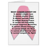 What Cancer Can Not Do Greeting Cards
