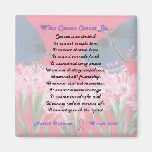 What Cancer Cannot Do Magnet